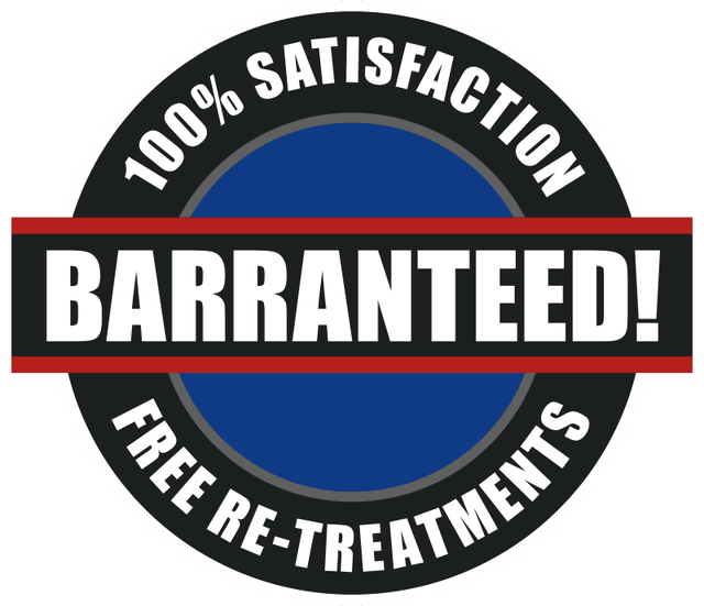 Barranteed - 100% Satisfaction, Free Re-treatments
